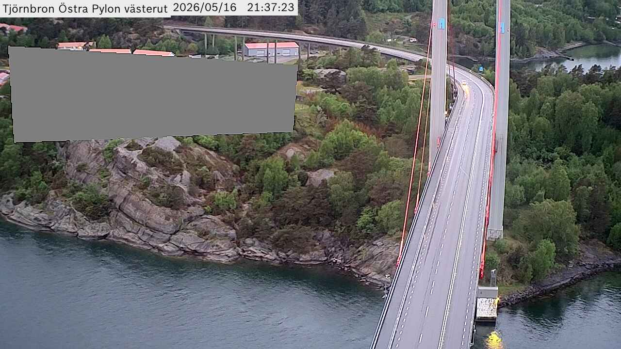 Tjörnbron Östra Pylon västerut