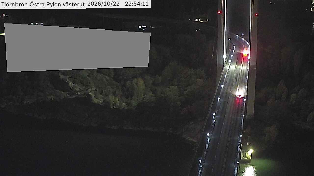 Tjörnbron Östra Pylon västerut