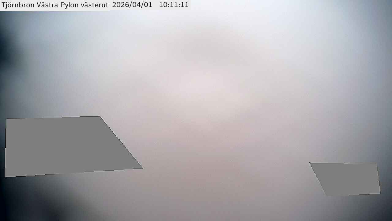 Tjörnbron Västra Pylon västerut