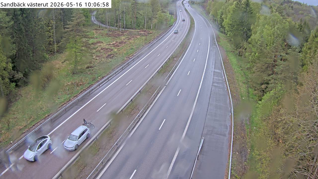 Sandbäck västerut
