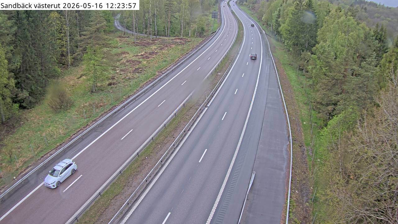 Sandbäck västerut