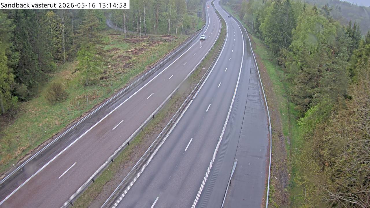 Sandbäck västerut