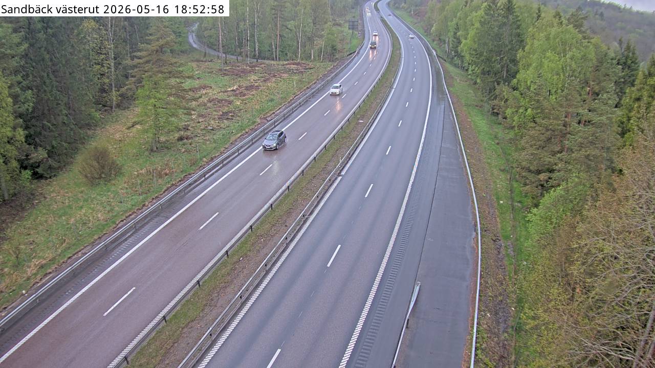 Sandbäck västerut