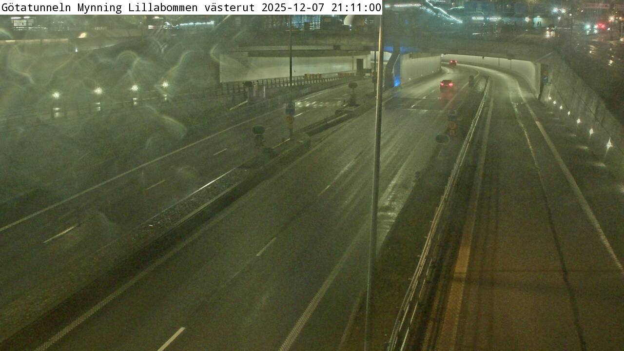 Götatunneln Mynning Lillabommen västerut