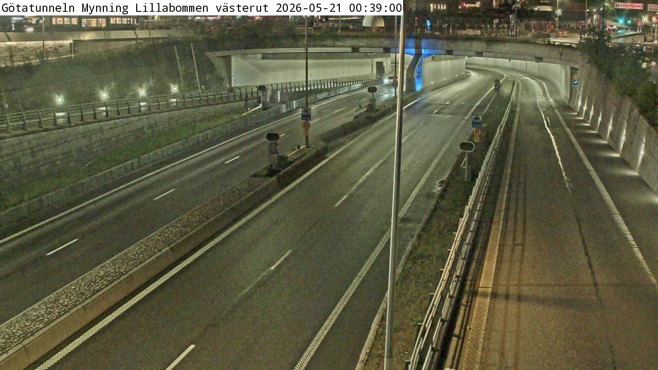 Götatunneln Mynning Lillabommen västerut