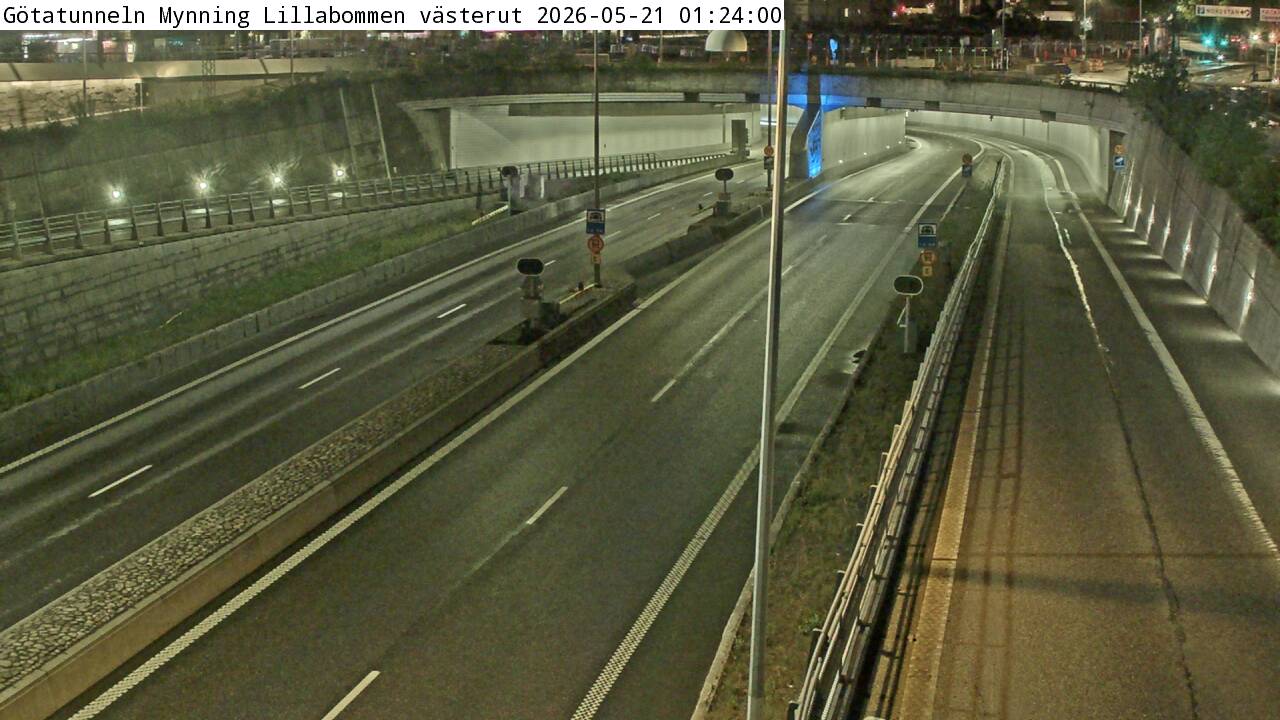 Götatunneln Mynning Lillabommen västerut
