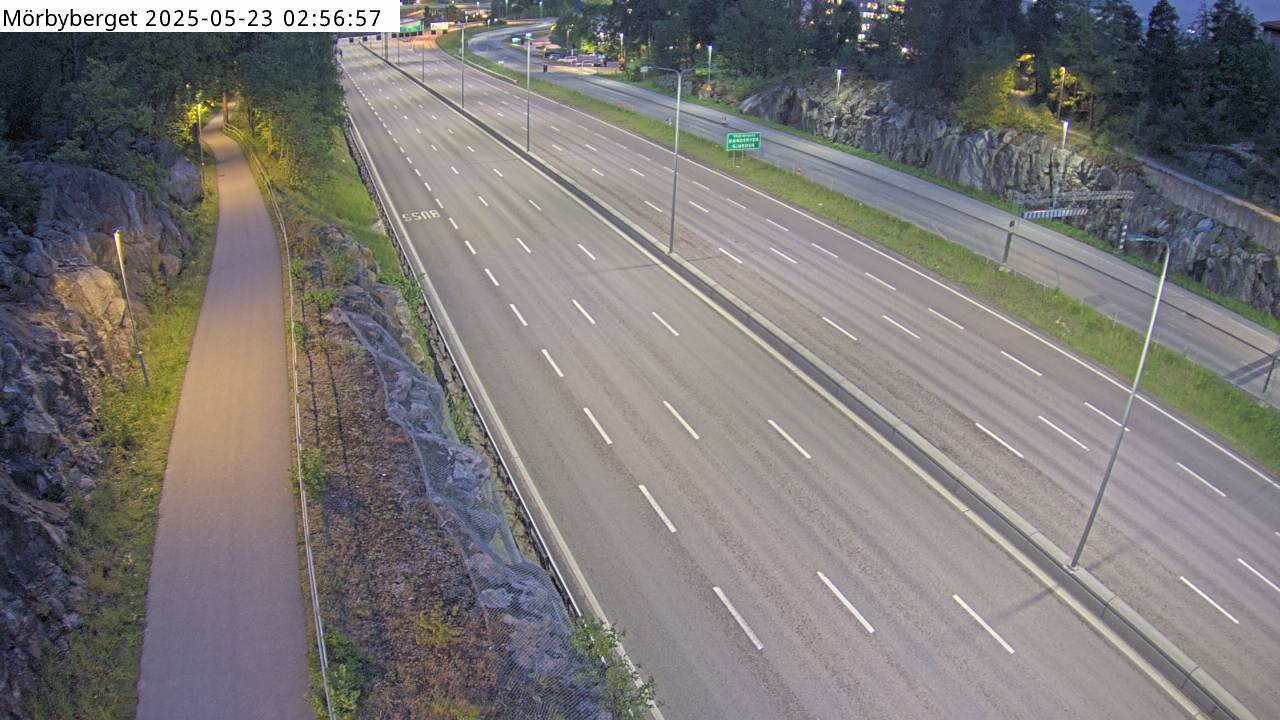 Trafikkamera - Trafikplats Mörbyberget