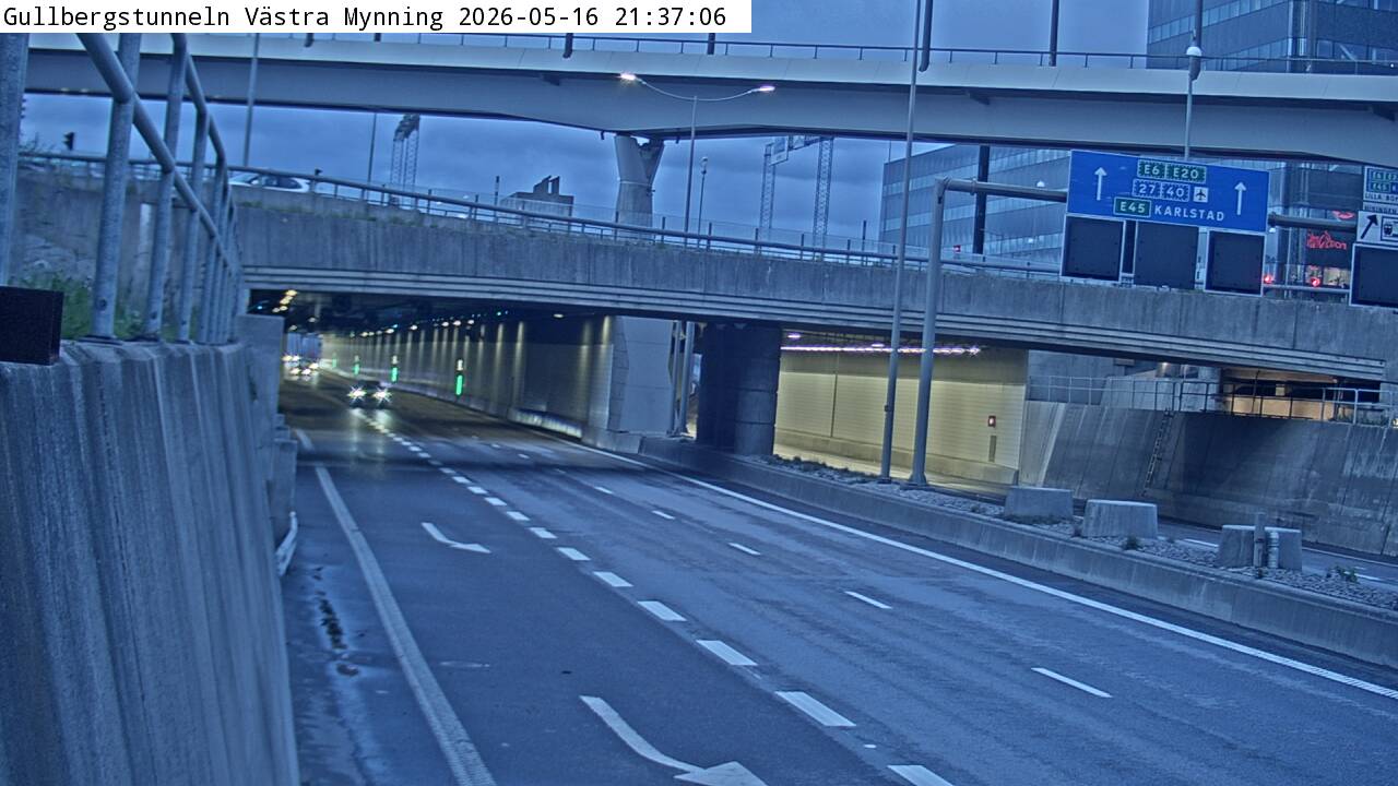 Gullbergstunneln Västra Mynning