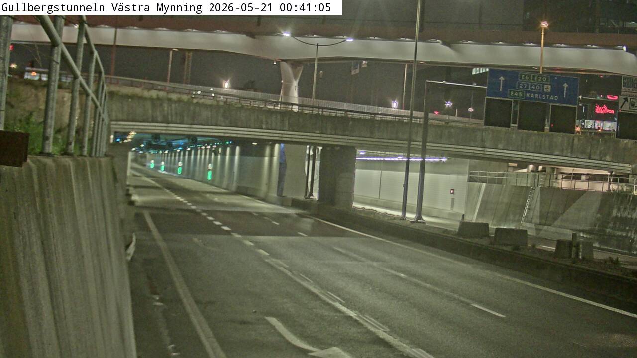 Gullbergstunneln Västra Mynning