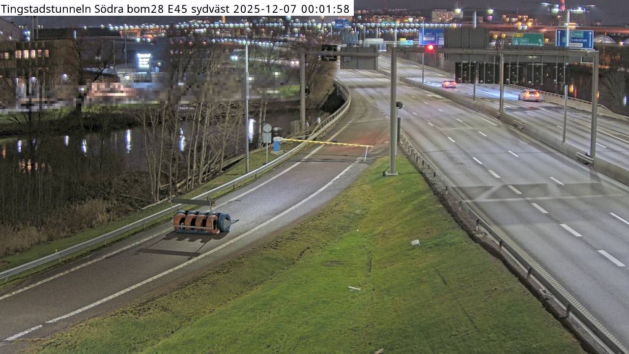 Tingstadstunneln Södra bom E45