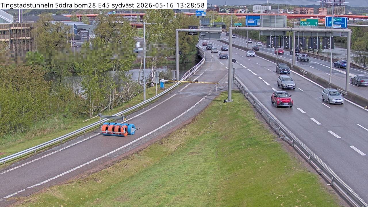 Tingstadstunneln Södra bom E45