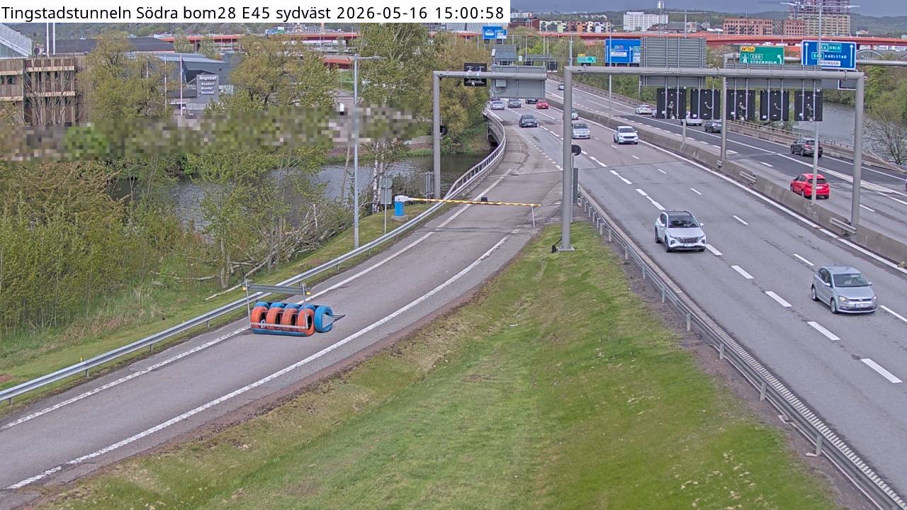 Tingstadstunneln Södra bom E45