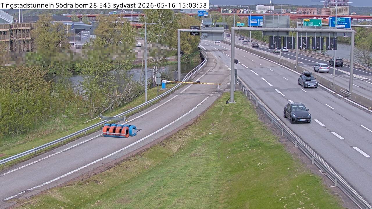 Tingstadstunneln Södra bom E45