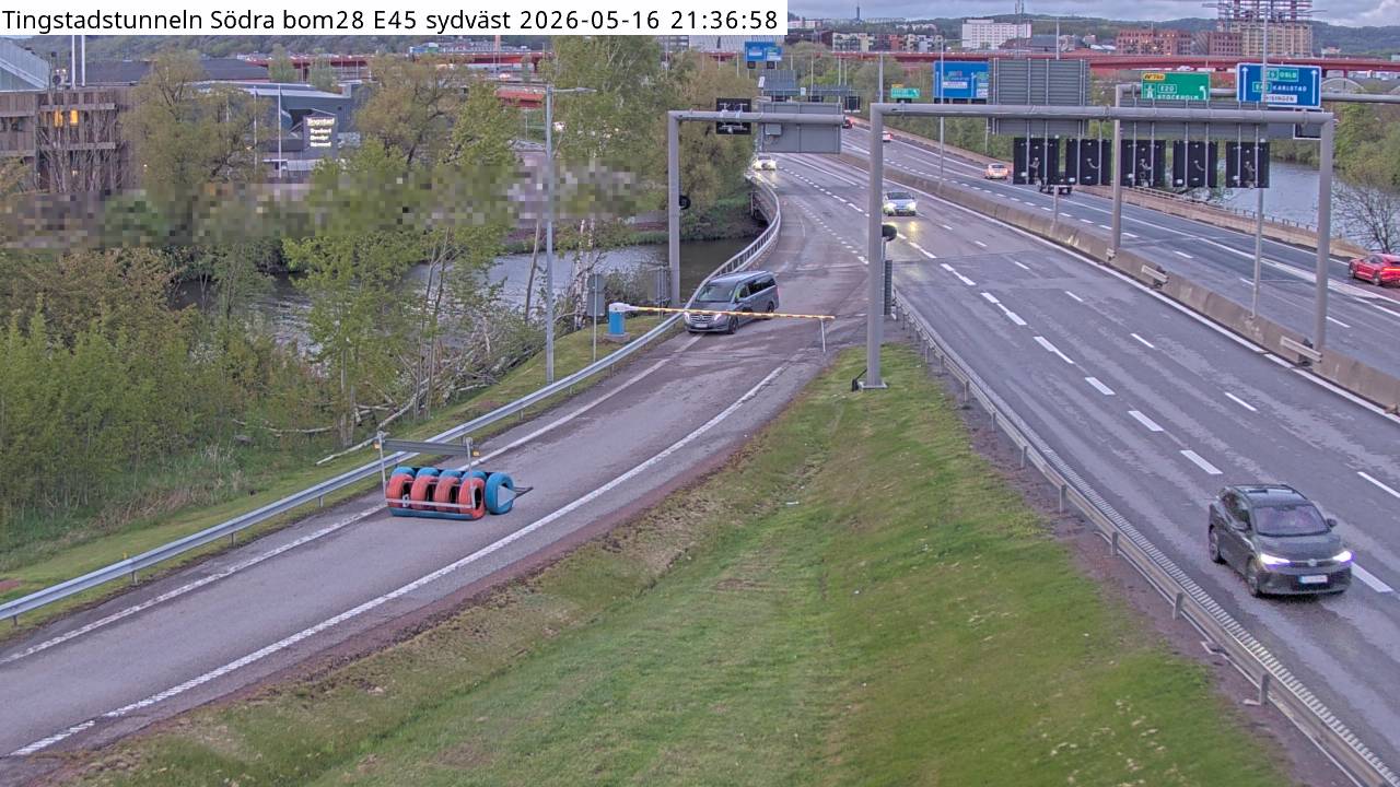 Tingstadstunneln Södra bom E45