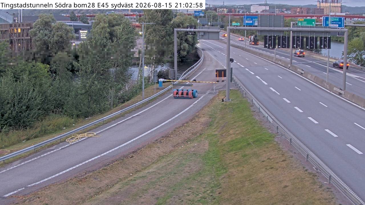 Tingstadstunneln Södra bom E45