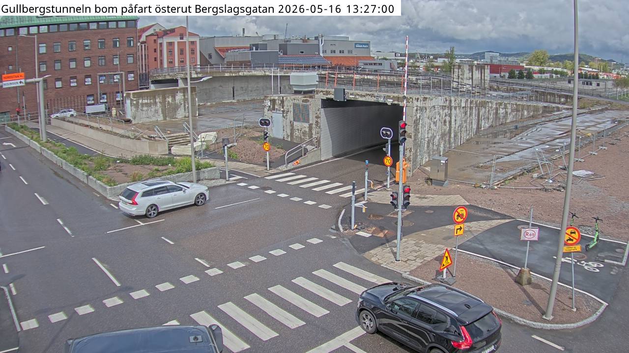 Gullbergstunneln Bom Påfart Ö 