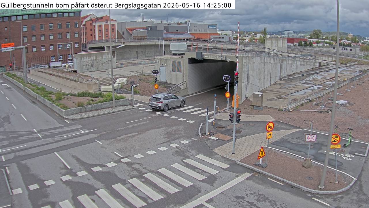 Gullbergstunneln Bom Påfart Ö 