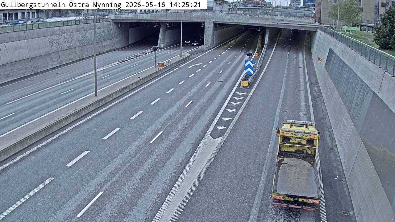 Gullbergstunneln Östra mynning