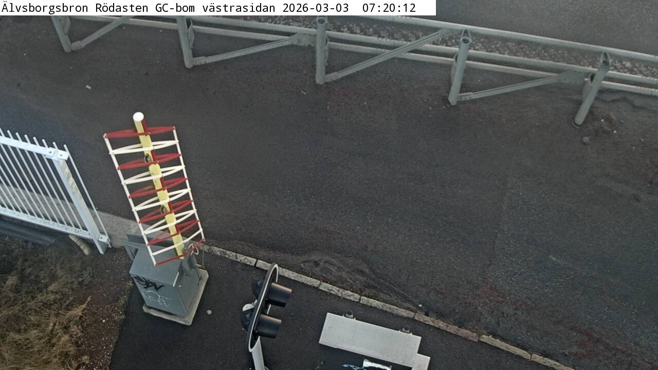 Älvsborgsbron Rödasten GC-bom 