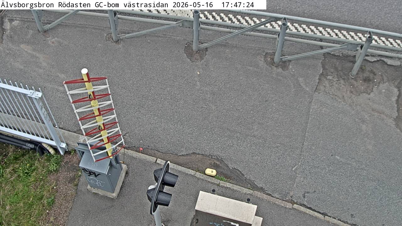 Älvsborgsbron Rödasten GC-bom 