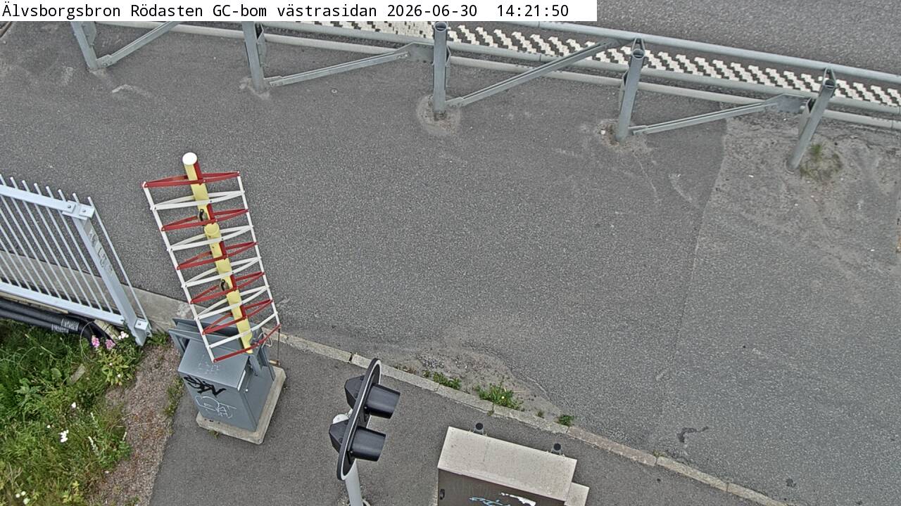 Älvsborgsbron Rödasten GC-bom 