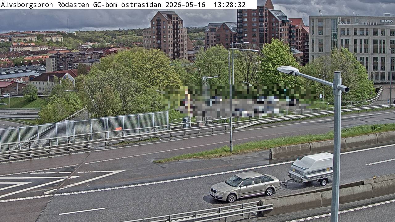 Älvsborgsbron Rödasten GC-bom 