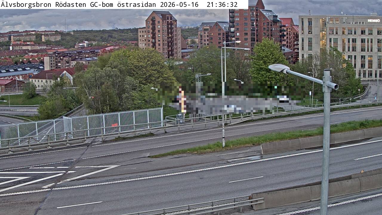 Älvsborgsbron Rödasten GC-bom