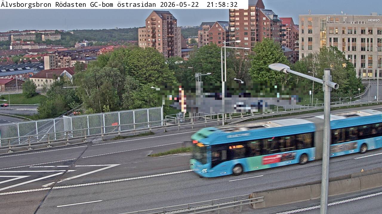 Älvsborgsbron Rödasten GC-bom