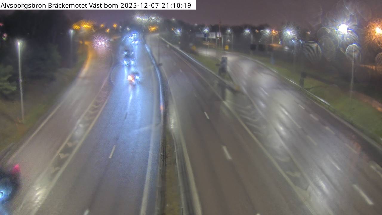 Älvsborgsbron Bräckemotet Väst bom