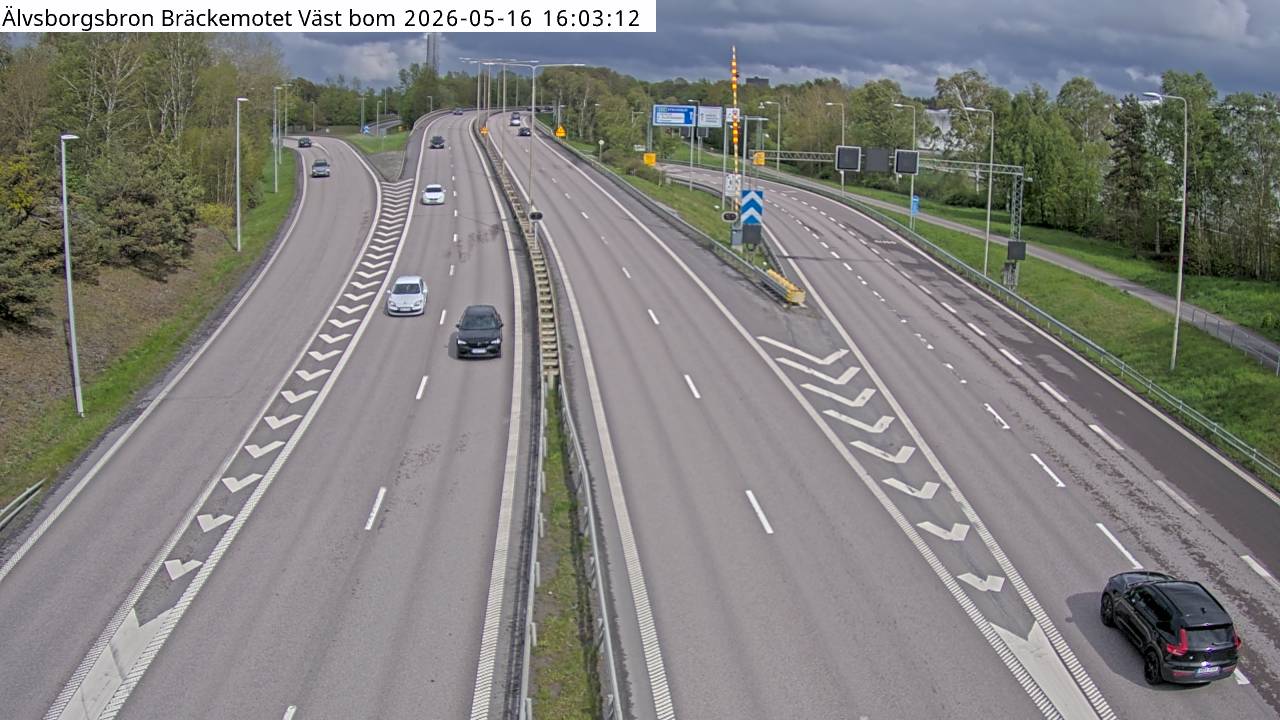 Älvsborgsbron Bräckemotet Väst bom