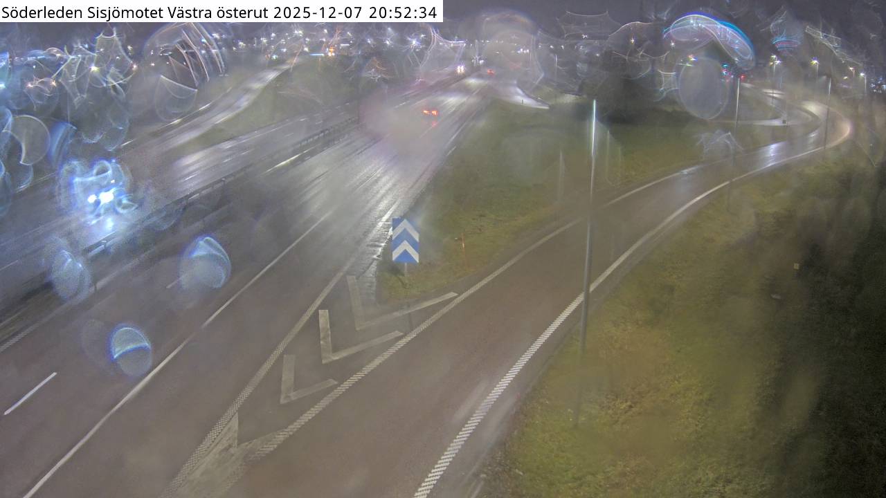 Söderleden Sisjömotet Västra österut