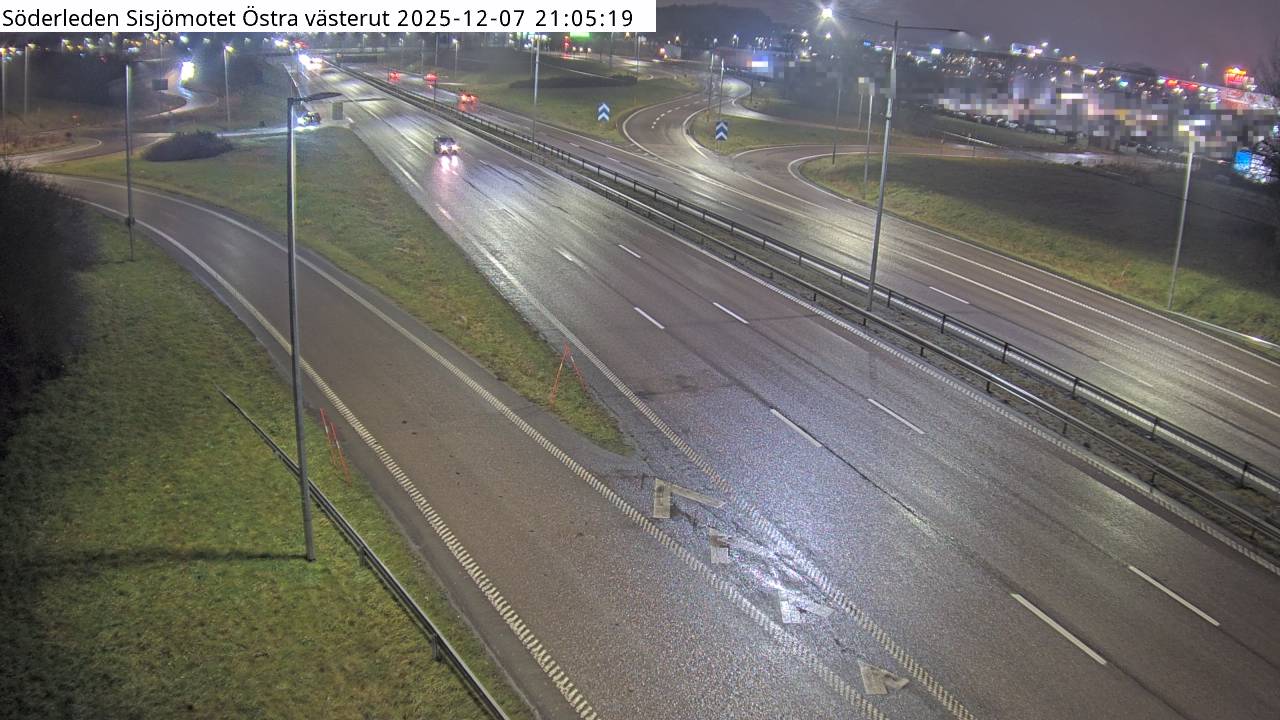 Söderleden Sisjömotet Östra västerut