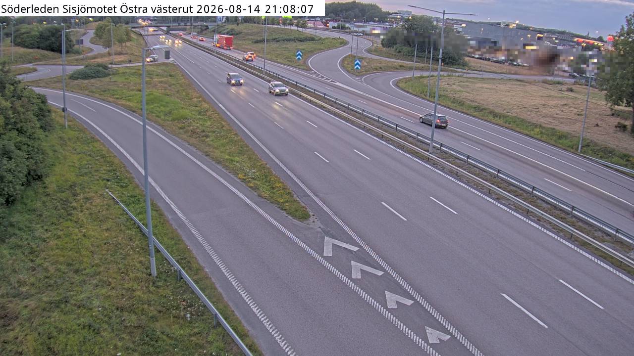 Söderleden Sisjömotet Östra västerut