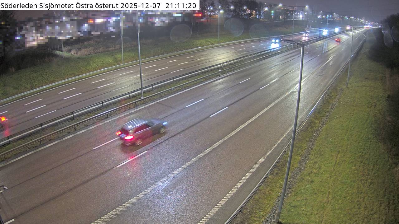 Söderleden Sisjömotet Östra österut