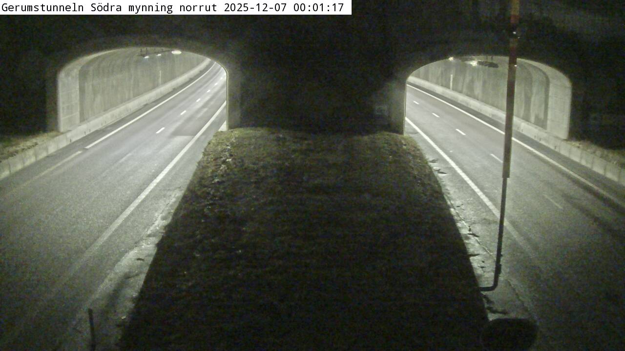 Gerumstunneln Södra mynning