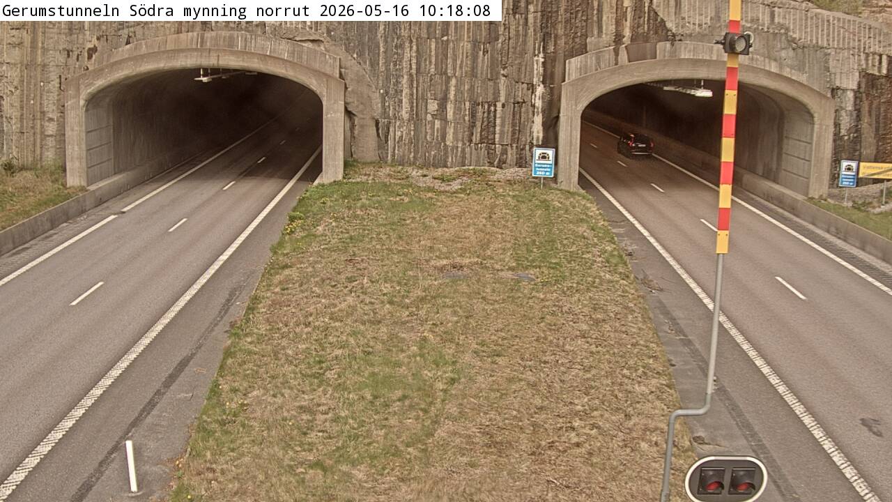 Gerumstunneln Södra mynning