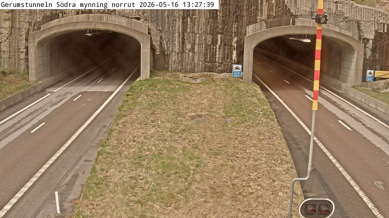 Gerumstunneln Södra mynning