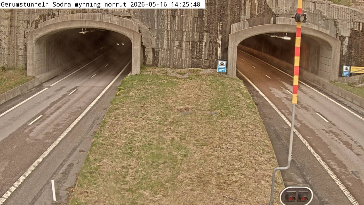 Gerumstunneln Södra mynning