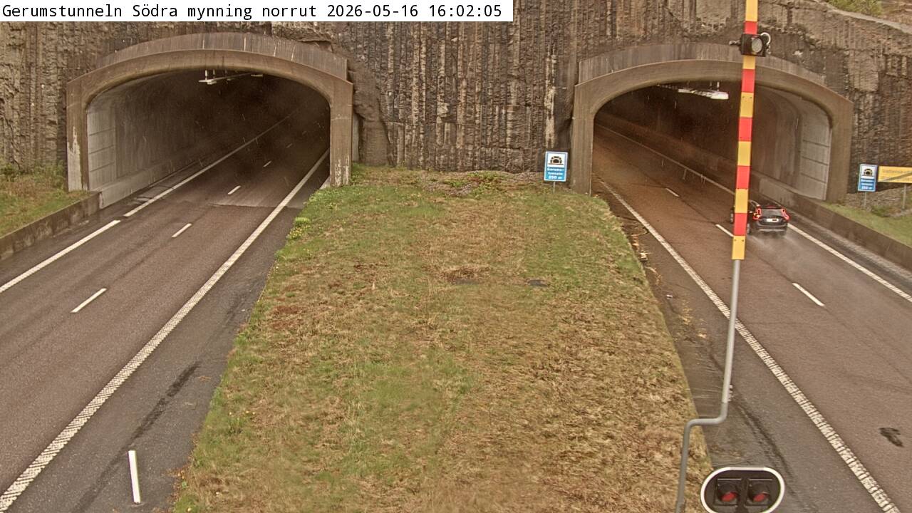 Gerumstunneln Södra mynning