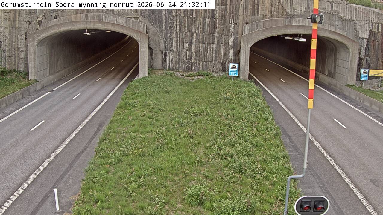 Gerumstunneln Södra mynning