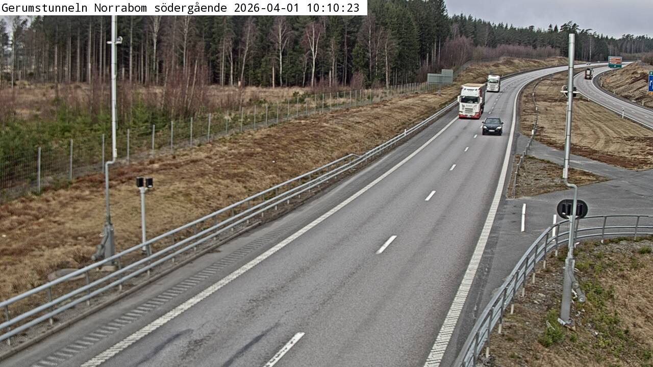 Gerumstunneln Norrabom södergående