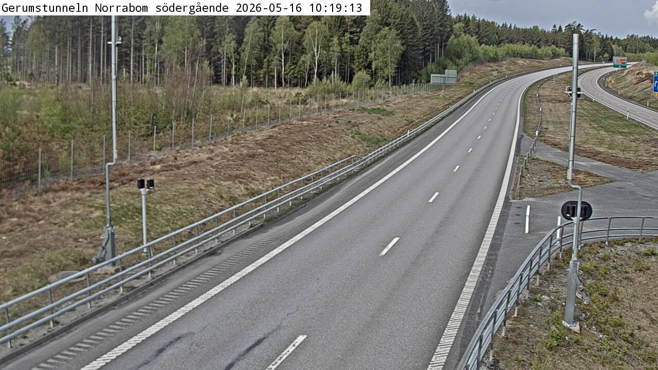 Gerumstunneln Norrabom södergående
