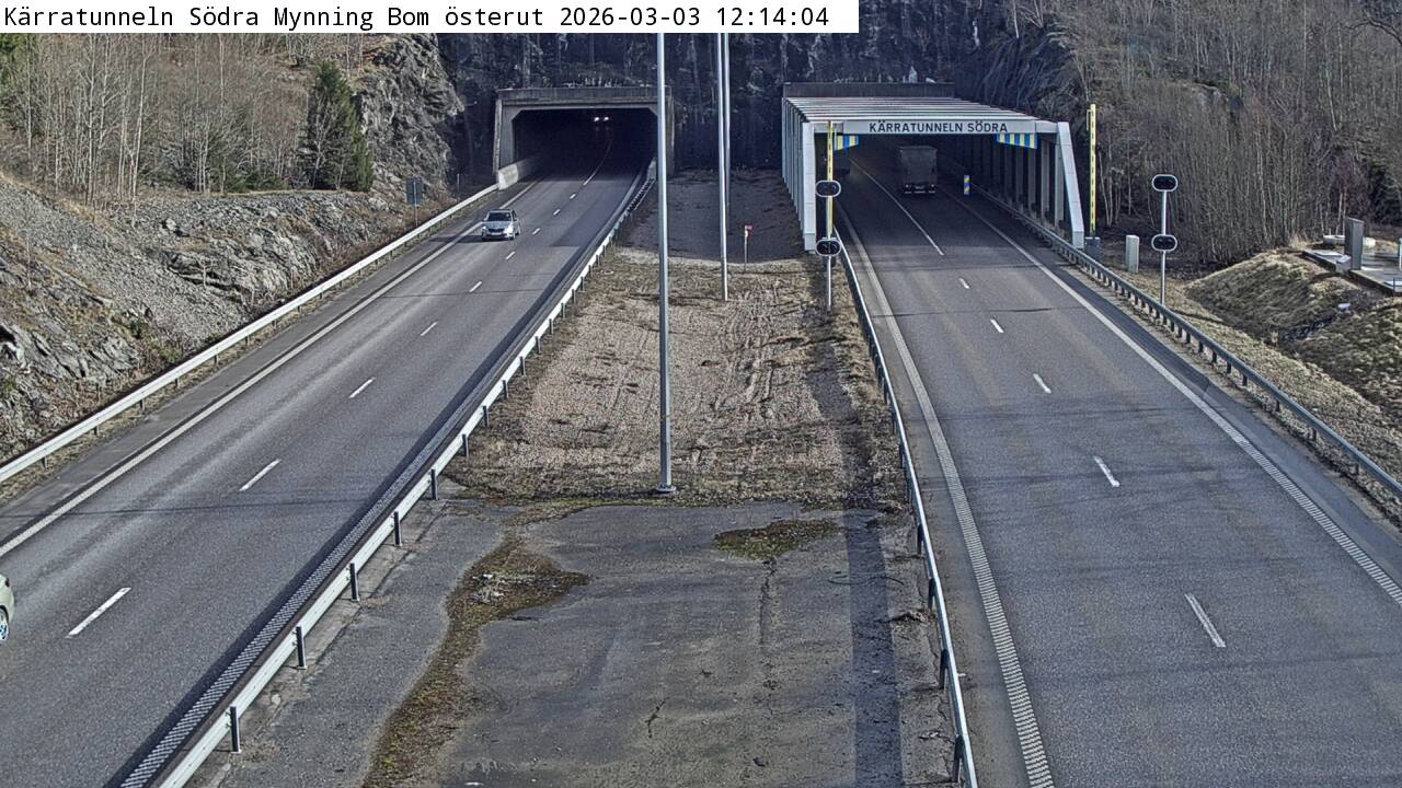 Kärratunneln Södra Mynning Bom
