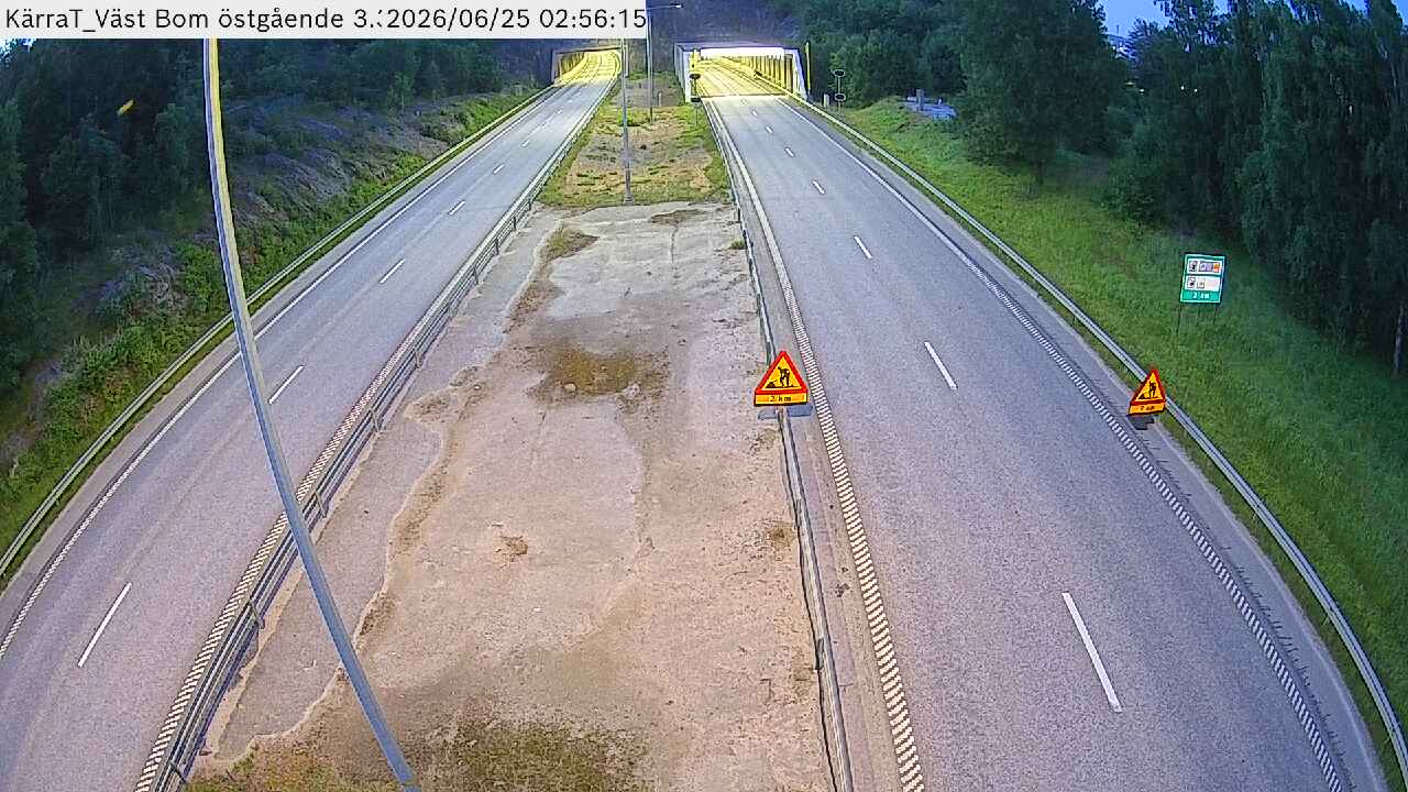 Kärratunneln Södra Mynning Bom