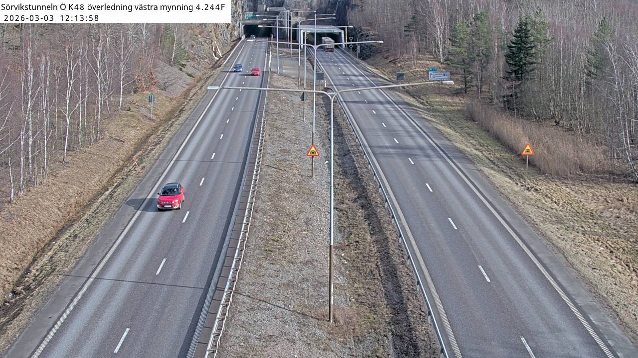 Sörvikstunneln Ö K48 överledning västra