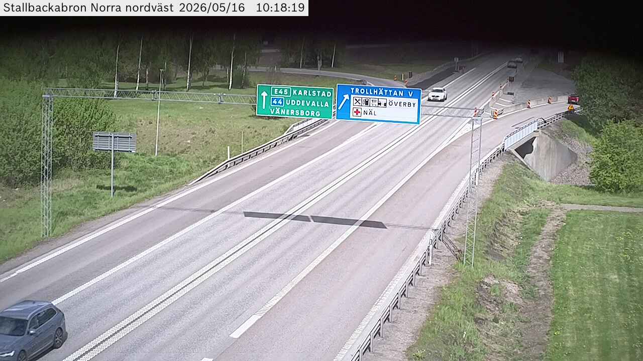 Stallbackabron Norra norrut
