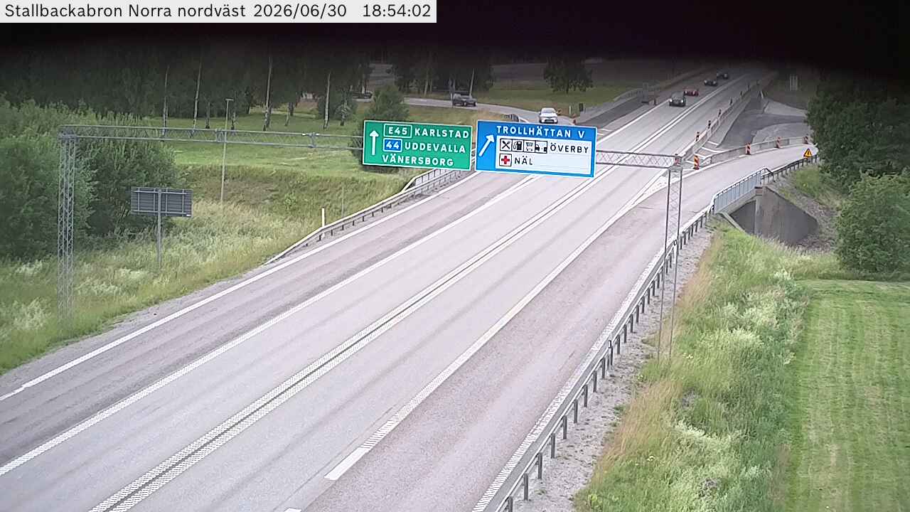 Stallbackabron Norra norrut