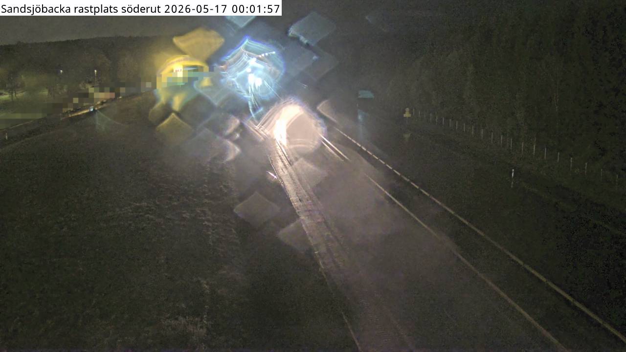 Sandsjöbacka rastplats söderut