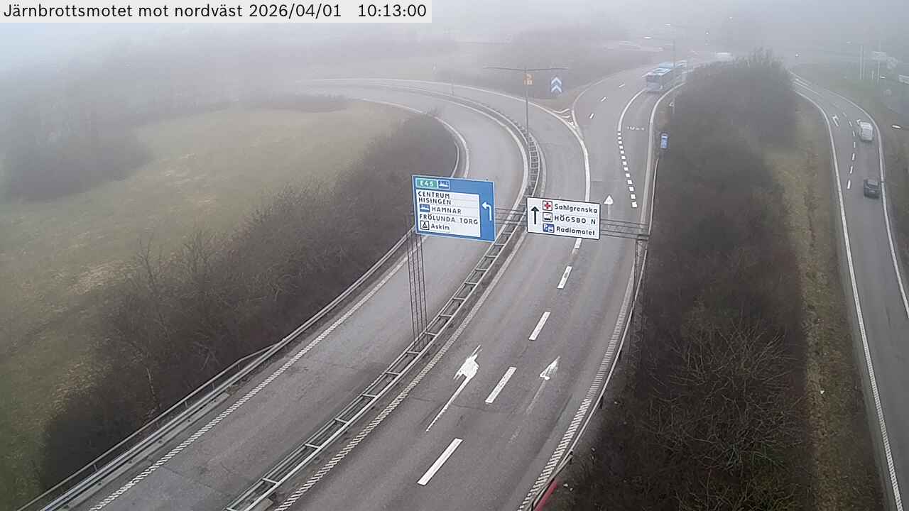 Järnbrottsmotet högmast V158 nordväst