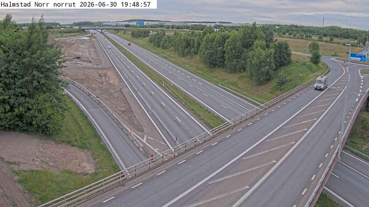 Halmstad Norra norrut